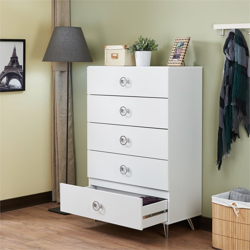 ACME Elms Chest in White 97370