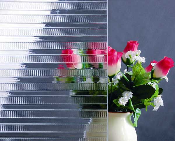 Vary Custom Cut Size Patterned Glass