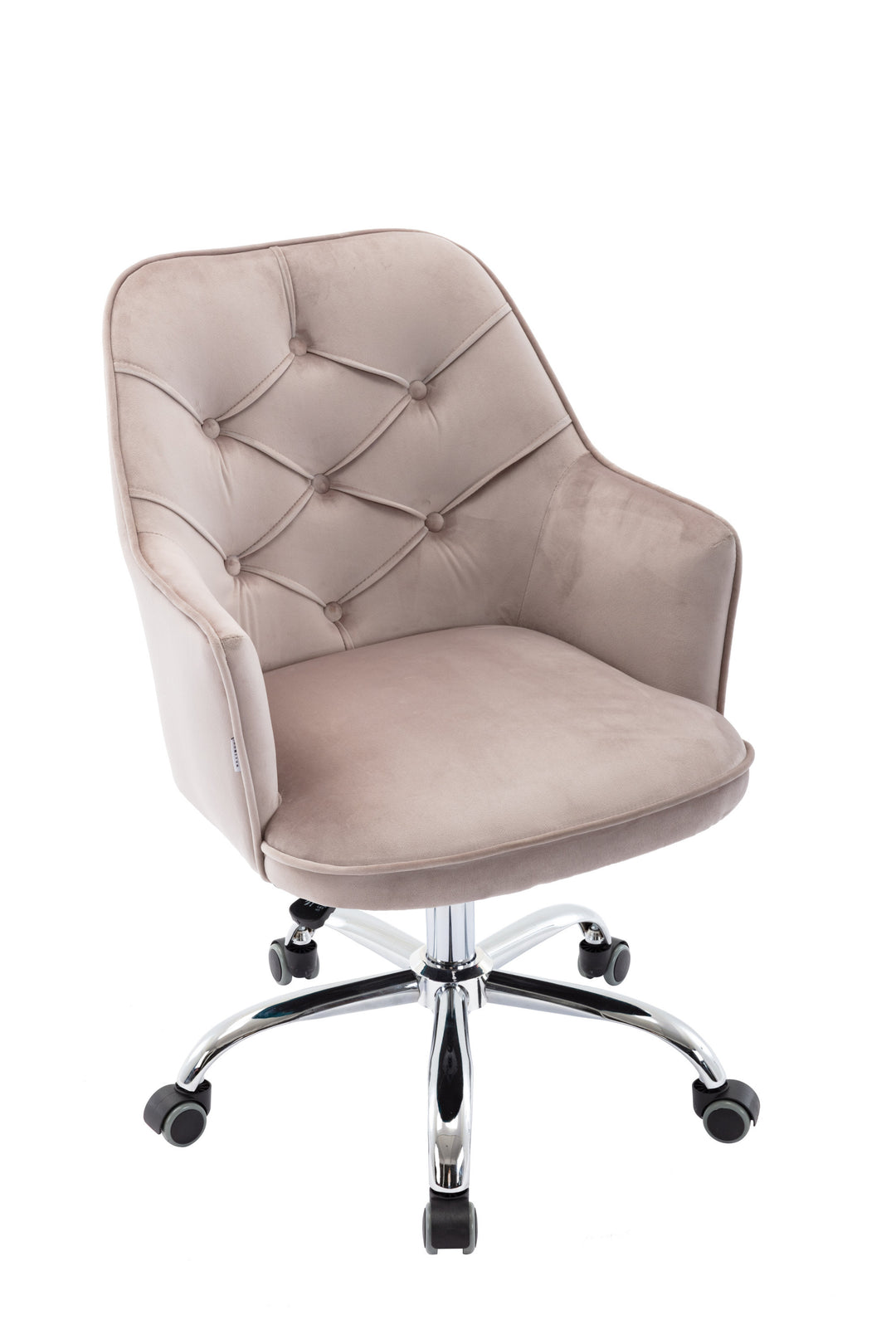 COOLMORE Velvet Swivel Shell Chair for Living Room, Modern Leisure Arm Chair ,Office chair  Grey