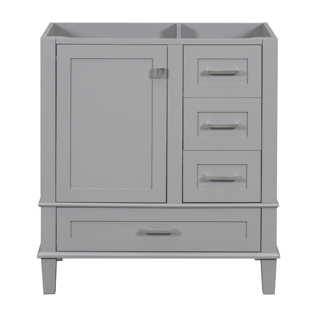 [Cabinet only] 30" Bathroom Vanity Grey