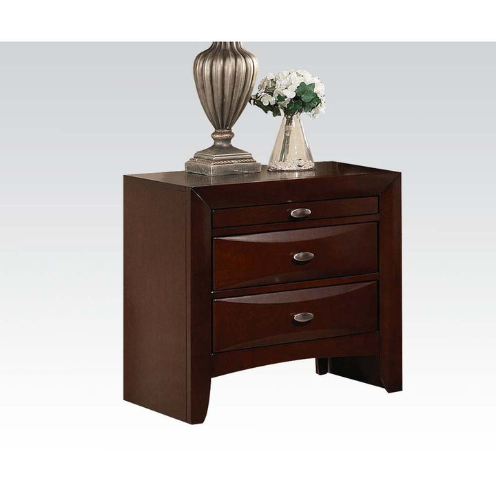 ACME Ireland Nightstand in Espresso 21453