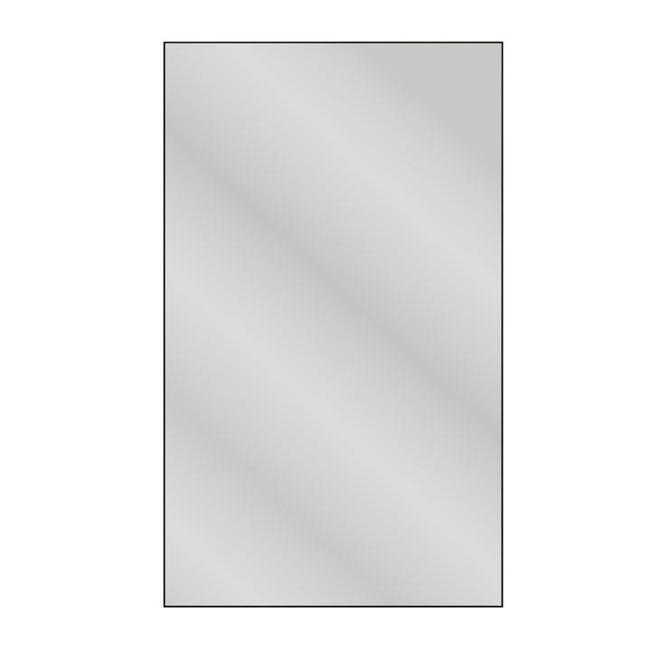 BEAUTME 60"x36" Oversized Modern Rectangle Bathroom Mirror with Balck Frame Decorative Large Wall Mirrors for Bathroom Living Room Bedroom Vertical or Horizontal Wall Mounted mirror with Aluminum Frame