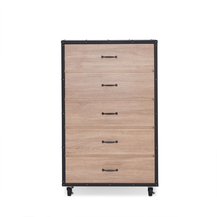 ACME Bemis Chest in Weathered Light Oak 97274