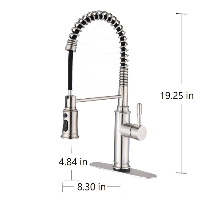 Touch Kitchen Faucet with Pull Down Sprayer