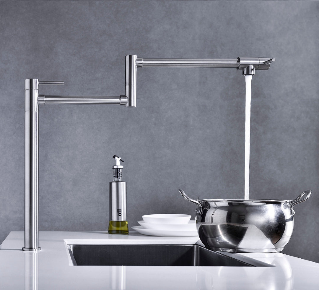 Pot Filler Faucet with Extension Shank