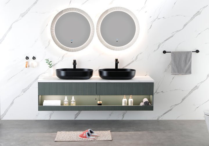 24*14*5.5  Matte Shell  Bathroom Sink