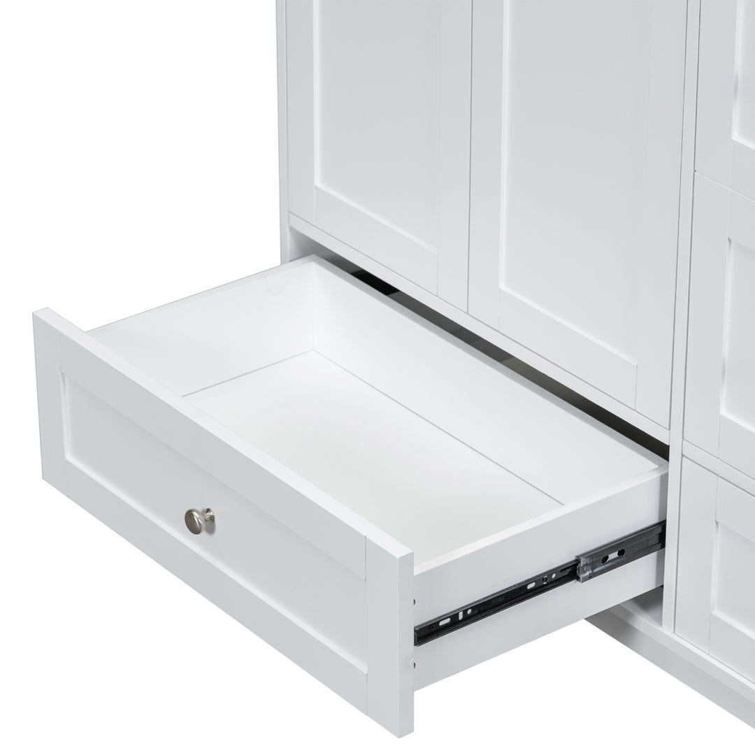 [Cabinet Only] 36" Bathroom vanity, white