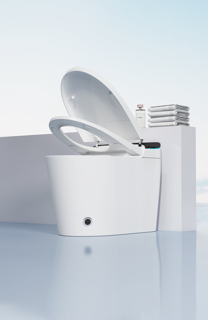 Revolutionize Your Bathroom Experience with Our State-of-the-Art Smart Toilet - The Ultimate in Comfort, Hygiene, and Convenience