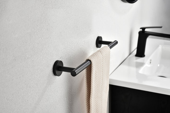 ADABABY 6 Piece Stainless Steel Bathroom Towel Rack Set Wall Mount