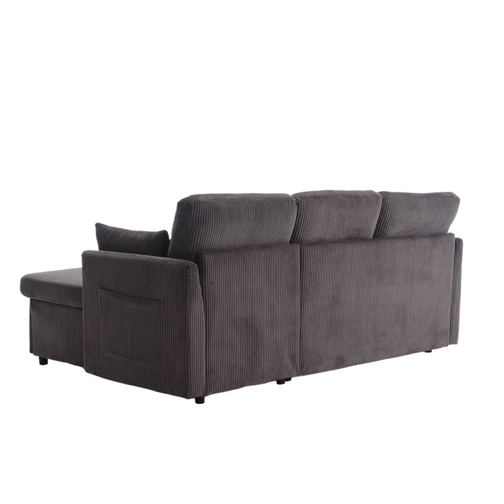 UNITED Modular Sectional Sofa L Shaped Modular Couch with Reversible Chaise Modular Sofa Sectional Couch with Storage Seats