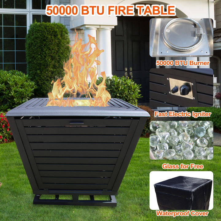 30"Gas Fire Pit