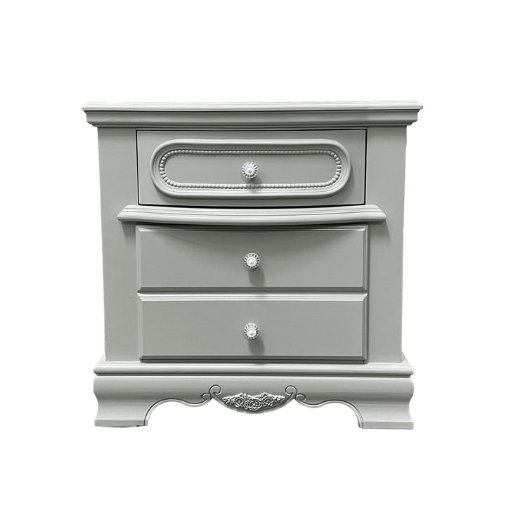 ACME Flora Nightstand, Gray Finish BD02205