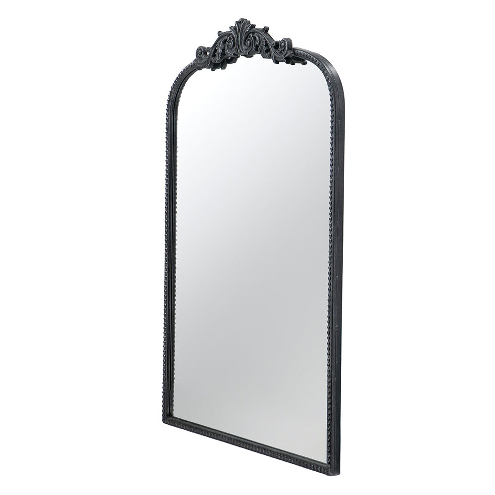 24" x 36" Classic Design Mirror with and Baroque Inspired Frame for Bathroom, Entryway Console Lean Against Wall