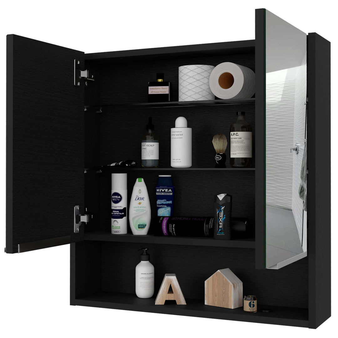 Ozark 24" Medicine Cabinet With Mirror, One Shelf