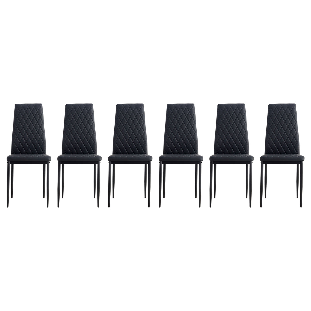 Dining chair set for 6