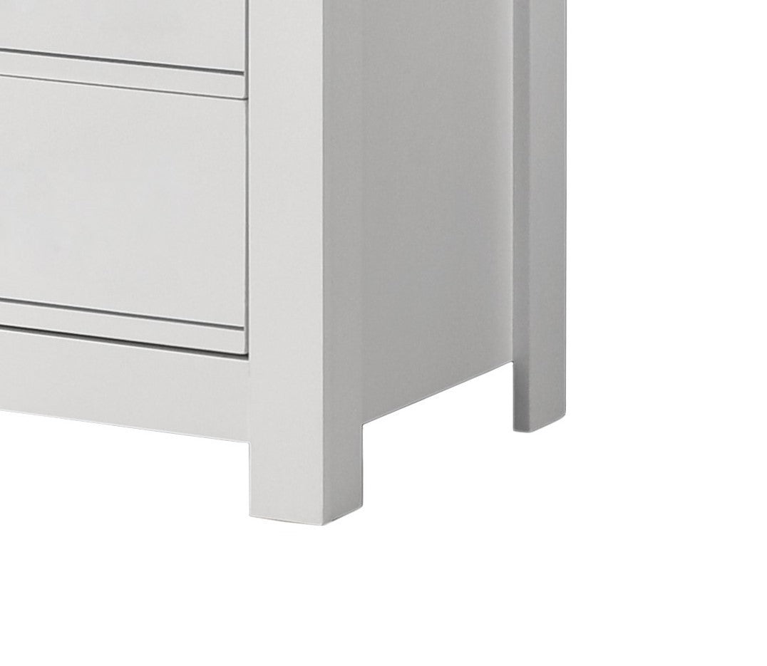 Cassini 31" White 5-Drawer Chest