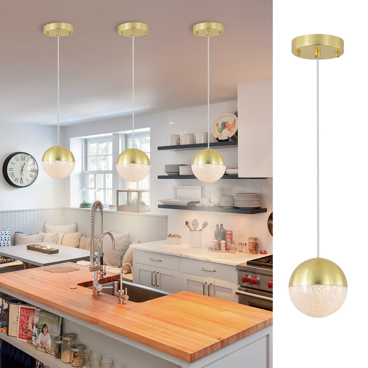 Pendant Light with Dimmable LED(set of 3)