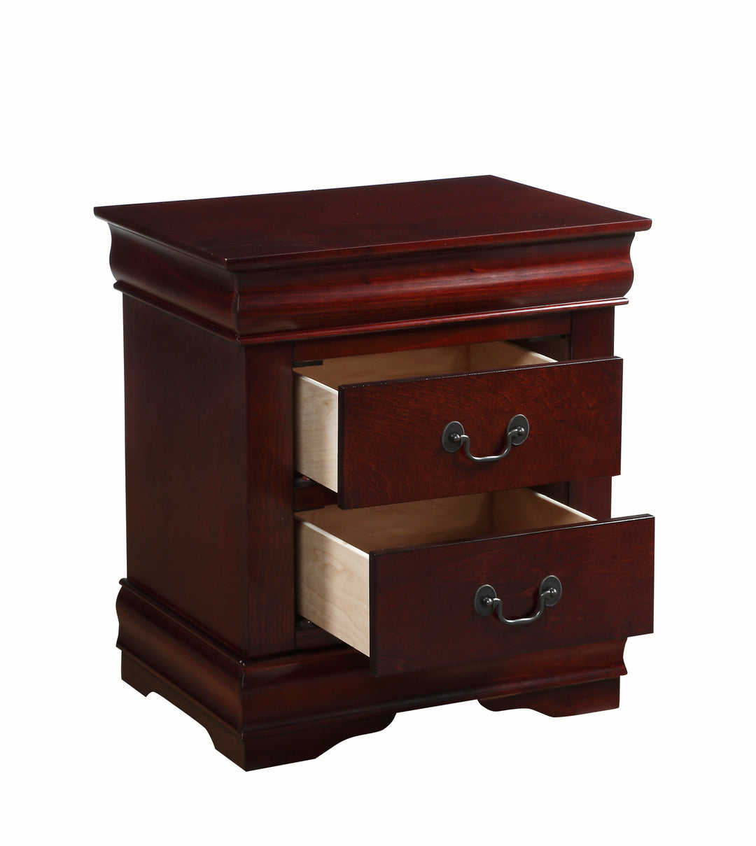 ACME Louis Philippe Nightstand in Cherry 23753