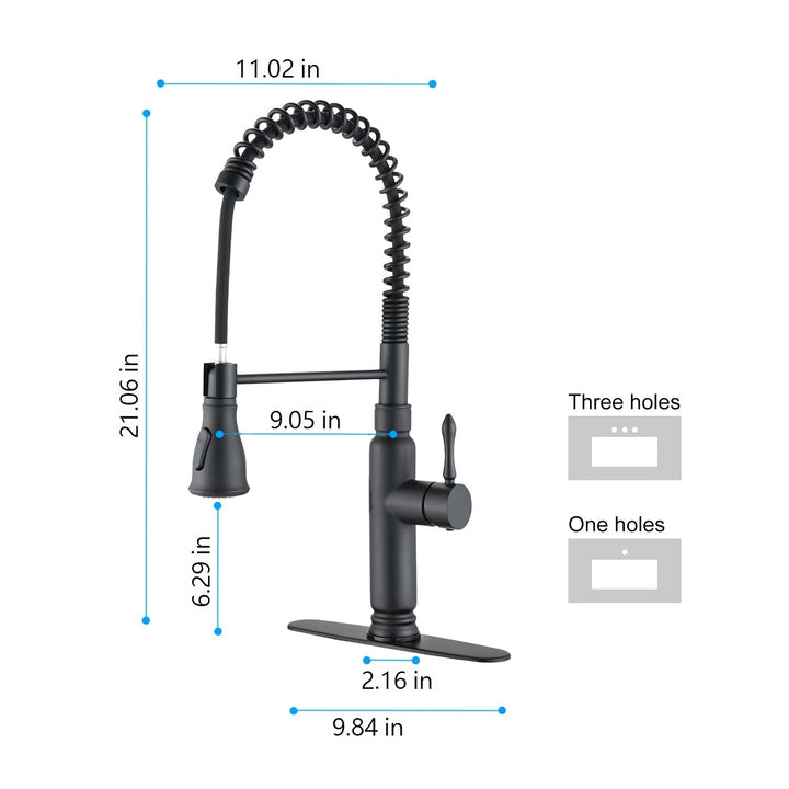 Touch Kitchen Faucet with Pull Down Sprayer