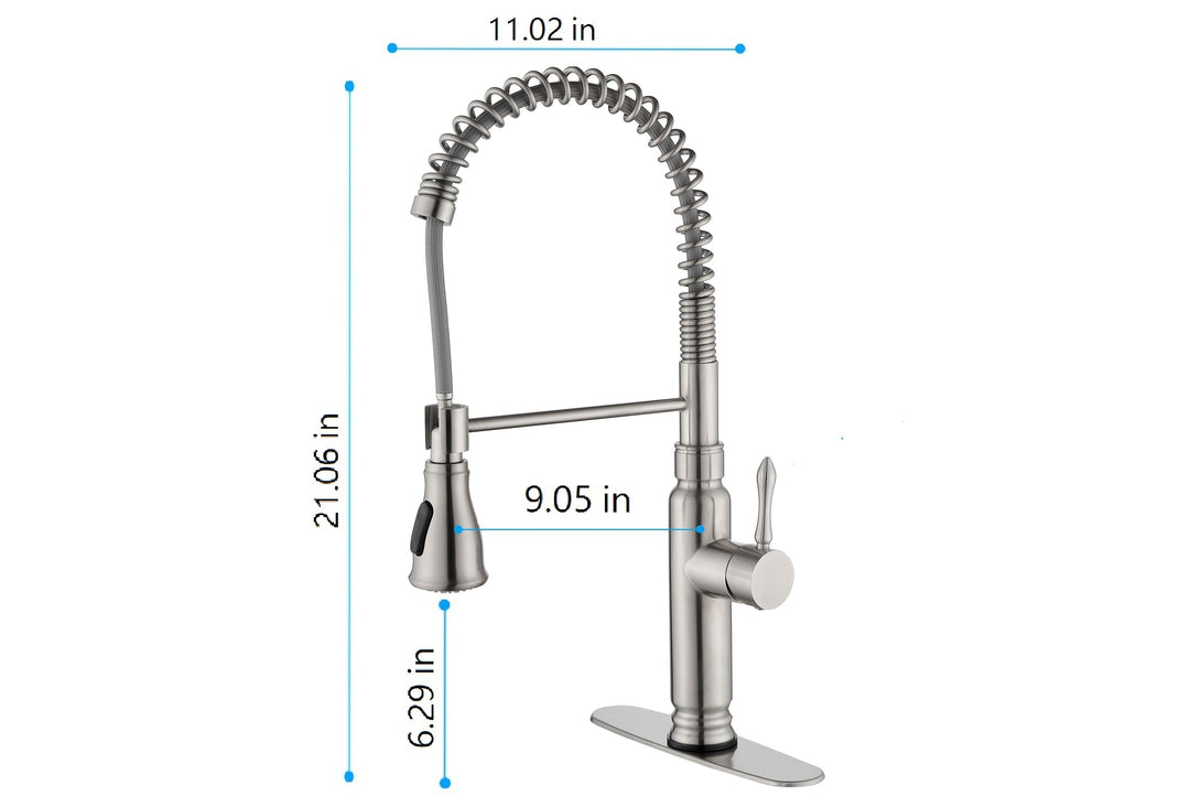 Touch Kitchen Faucet with Pull Down Sprayer