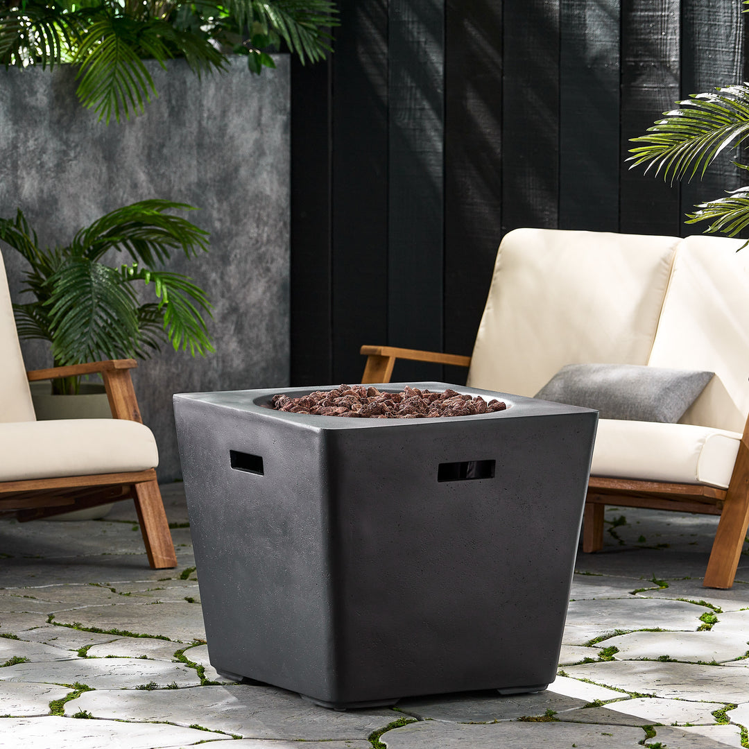 ELLISON SQUARE 24" FIRE PIT - 40,000 BTU