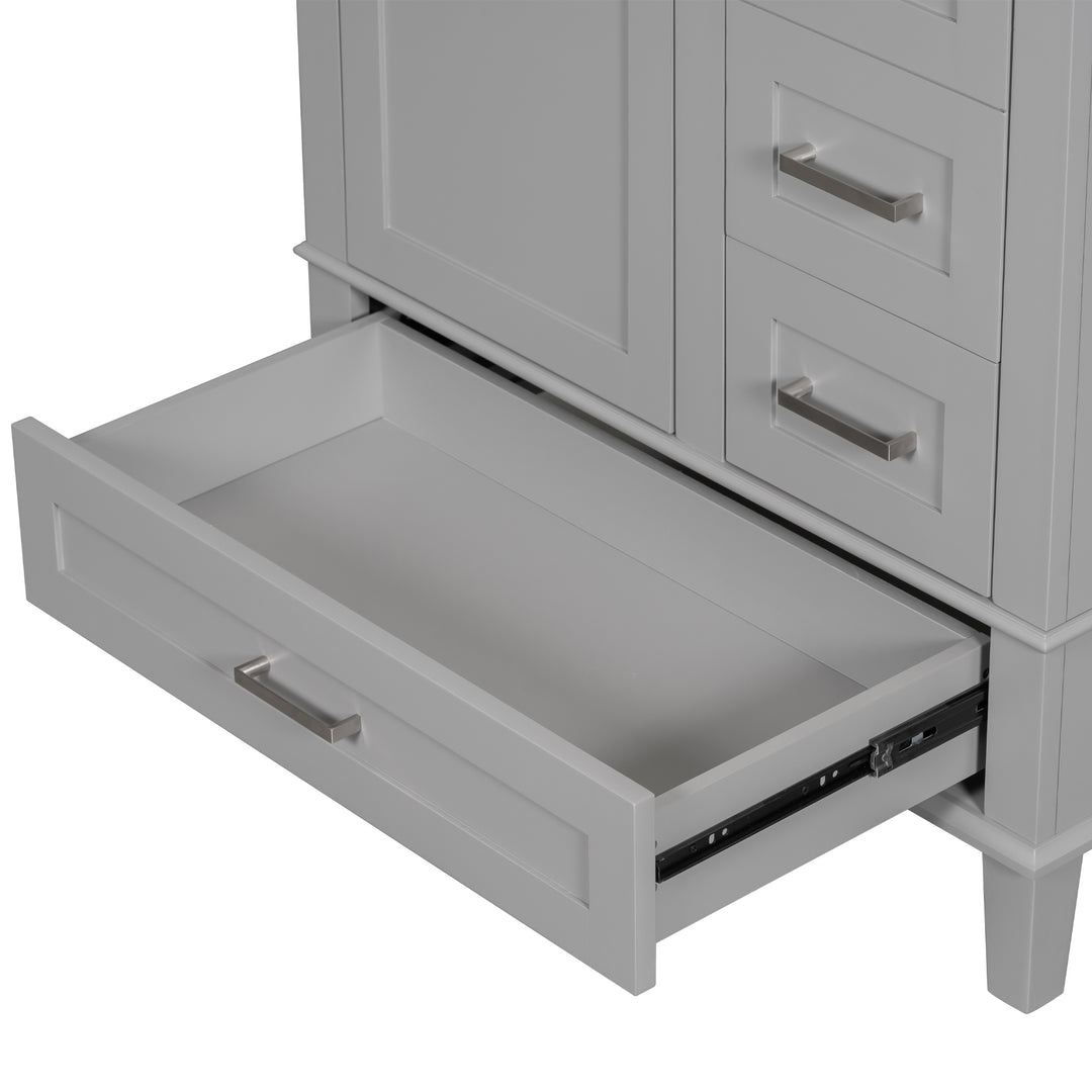 [Cabinet only] 30" Bathroom Vanity Grey