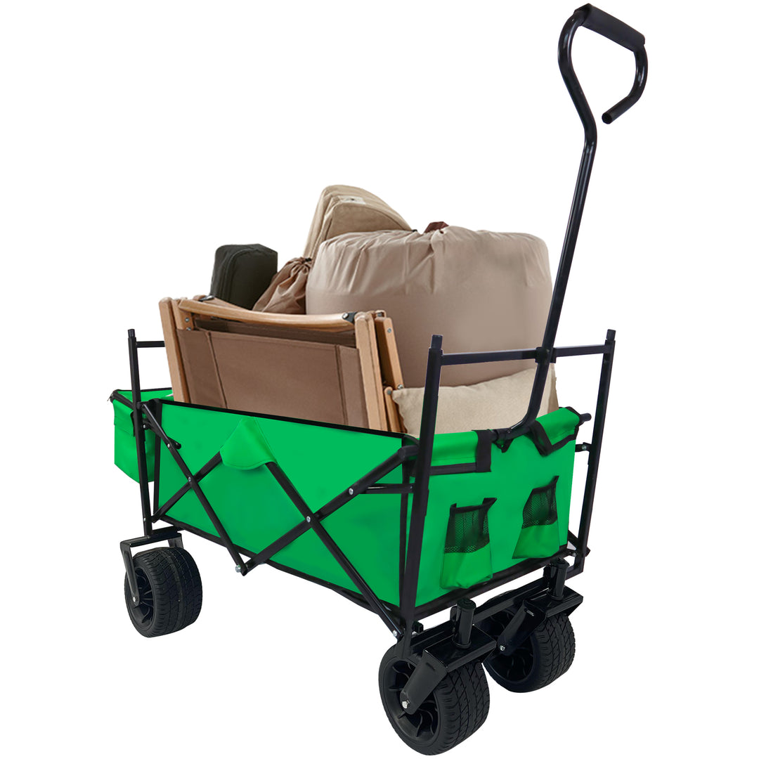 Outdoor Garden Park Utility kids wagon portable beach trolley cart camping foldable folding wagon