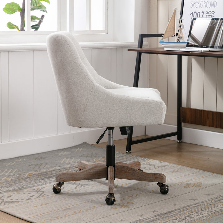 COOLMORE   Swivel Shell Chair for Living Room/Modern Leisure office Chair