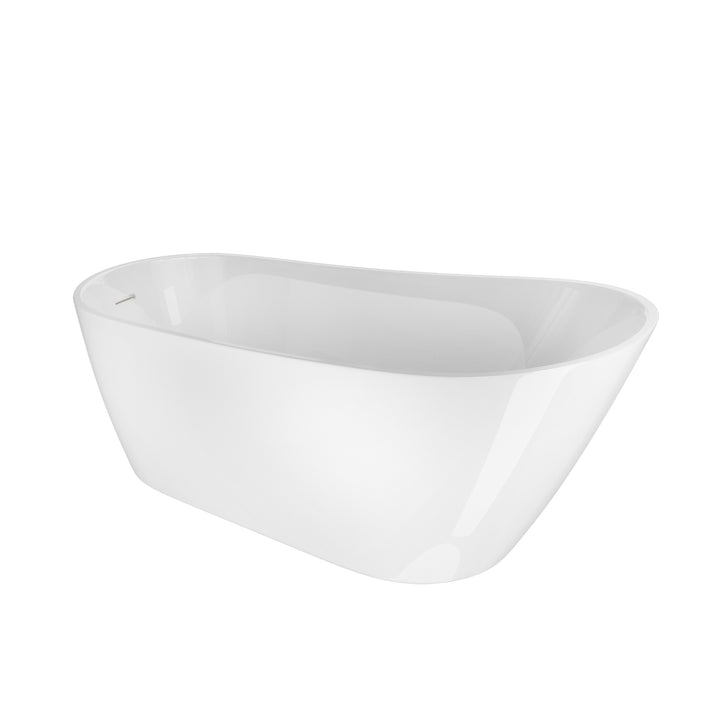 Acrylic Freestanding Soaking Bathtub-55‘’-white