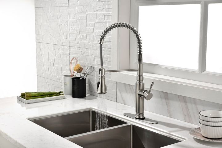 Touch Kitchen Faucet with Pull Down Sprayer