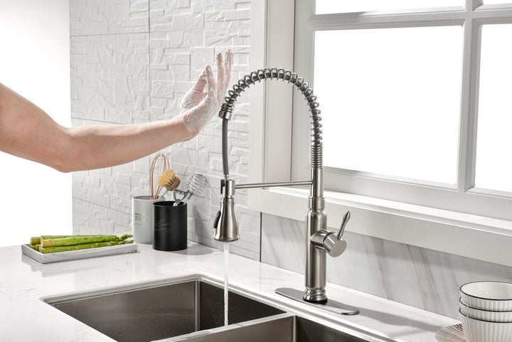 Touch Kitchen Faucet with Pull Down Sprayer