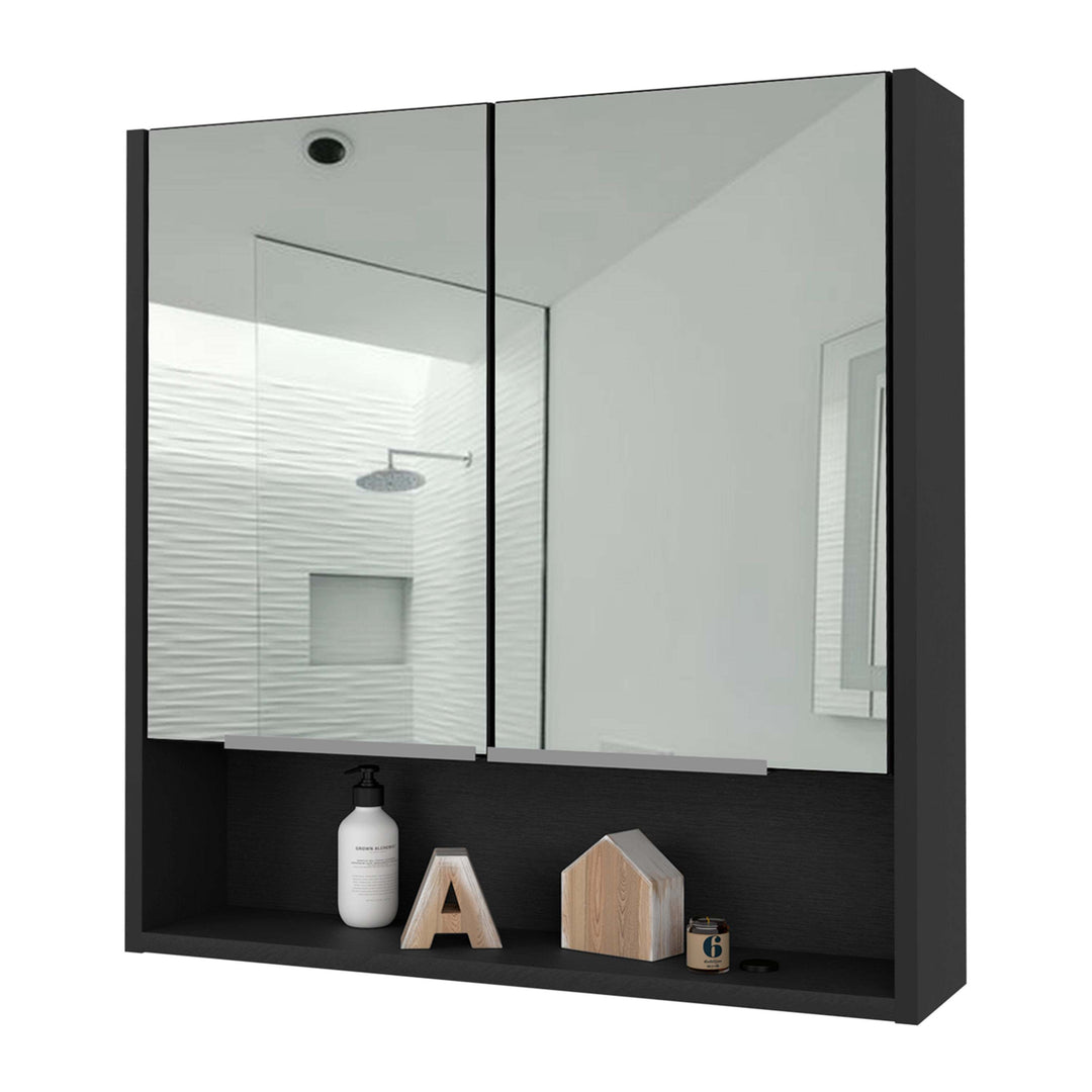 Ozark 24" Medicine Cabinet With Mirror, One Shelf