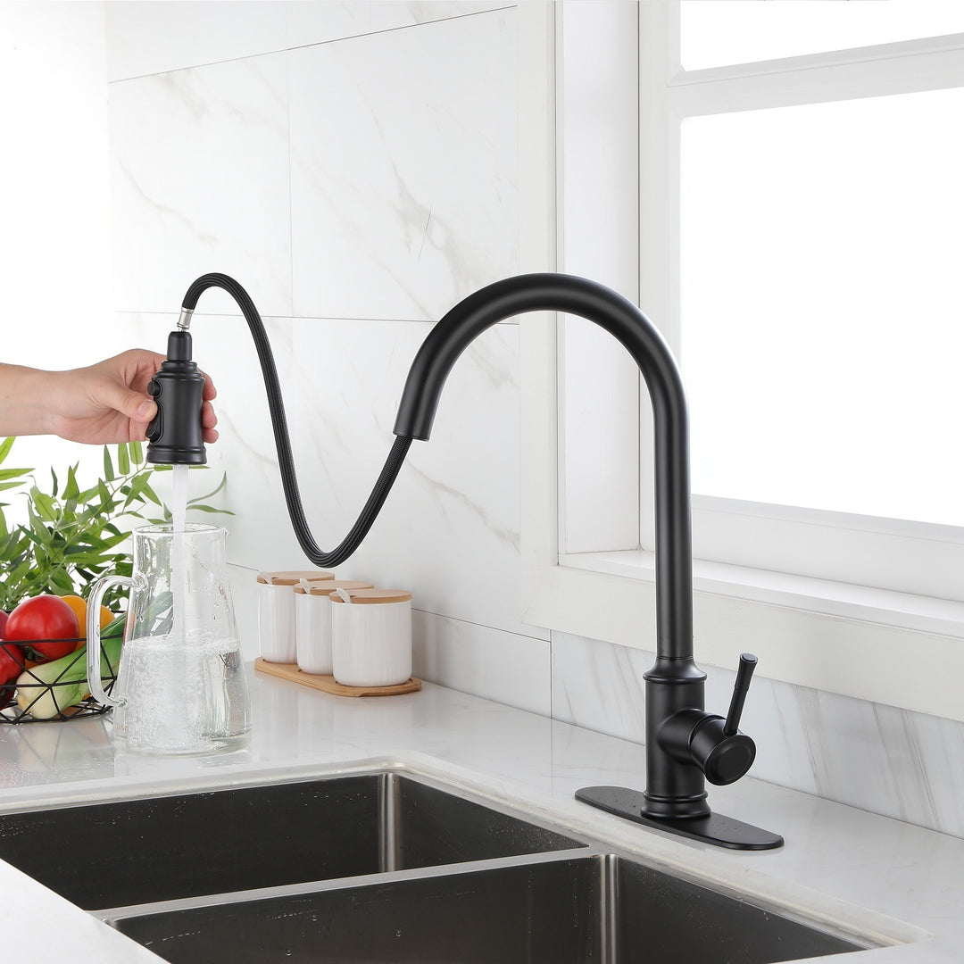 Touch Kitchen Faucet with Pull Down Sprayer