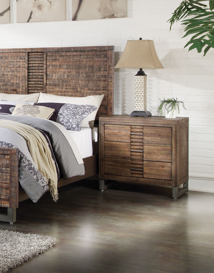 ACME Andria Nightstand in Reclaimed Oak 21293