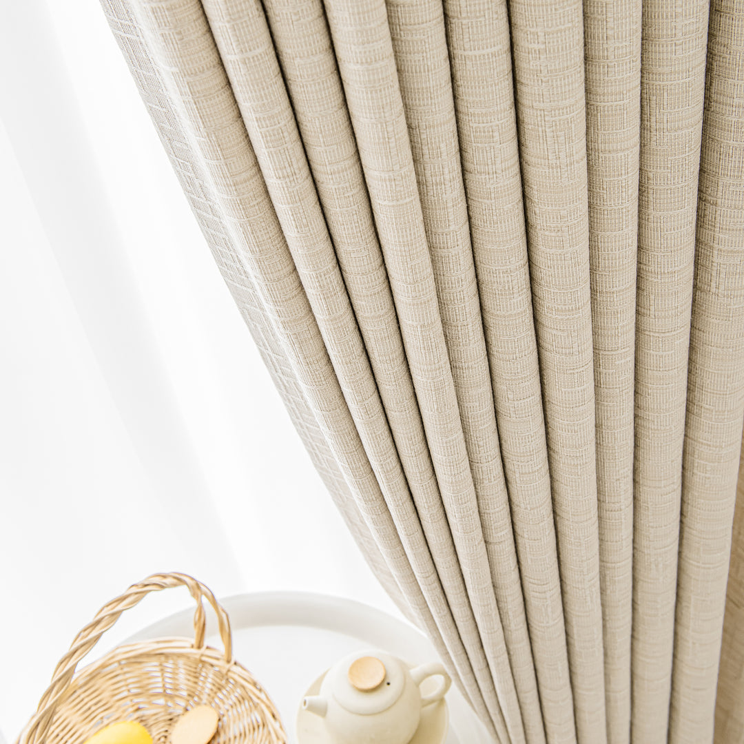 Various  Color Natural Linen Curtains Extra Long&Width for Bedroom Living Room, Soft Thick Linen Textured Window Drapes  Light Filtering  Pinch Pleat/Grommet/Rod Pocket Back Tab Design Selectable