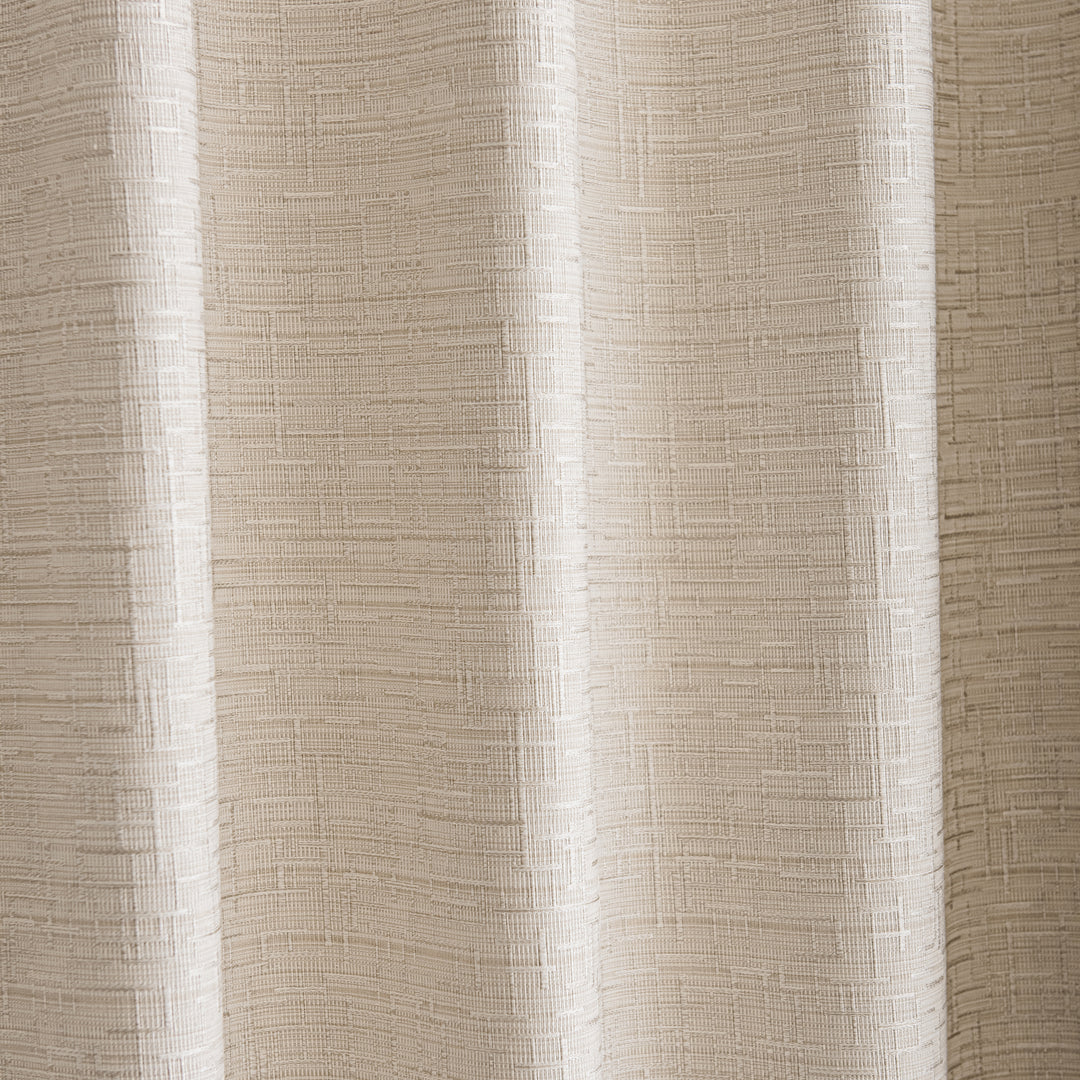 Various Color Natural Linen Curtains Blackout Curtain Themal Insulated Drapery Pinch Pleat/Grommet/Rod Pocket Heading Styles, Extra Height and Width Solution Available