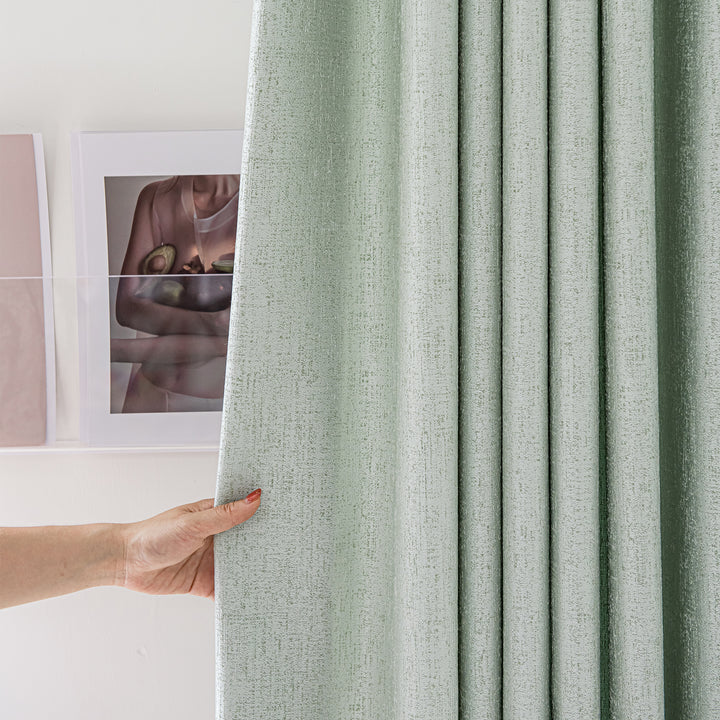 High Precision Fabric Made Drapery Blackout Curtains,Pinch Pleat/Grommet/Rod Pocket Selectable,Extra Height/Width Acceptable