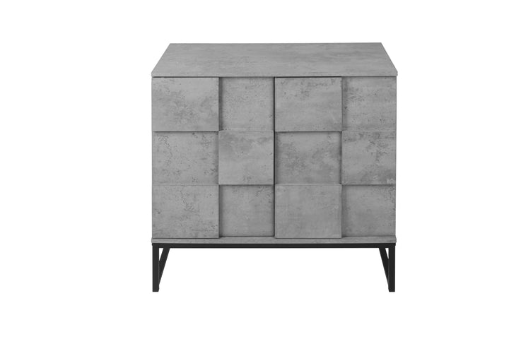 2 Door Cabinet,for bedroom,cement grey,for living room,bed room