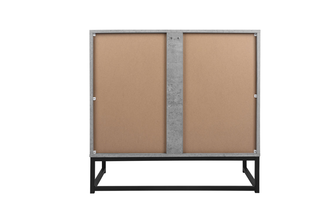 2 Door Cabinet,for bedroom,cement grey,for living room,bed room