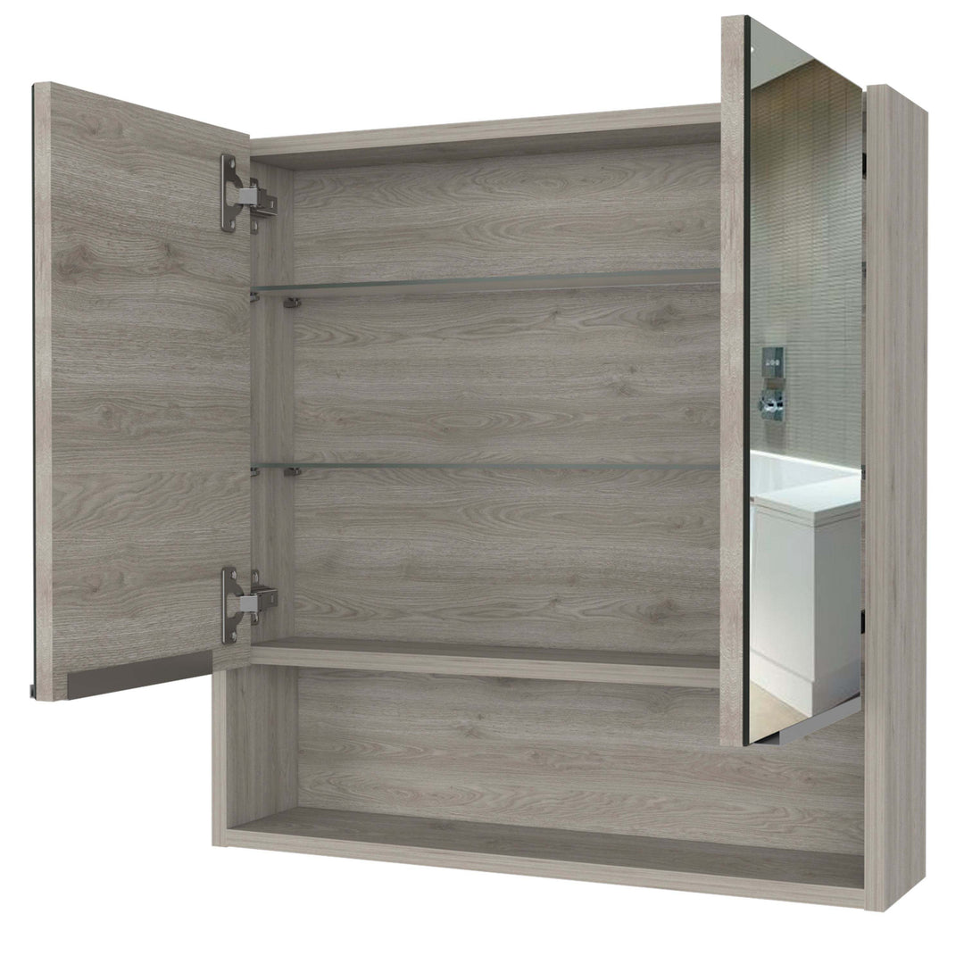 Ozark 24" Medicine Cabinet With Mirror, One Shelf