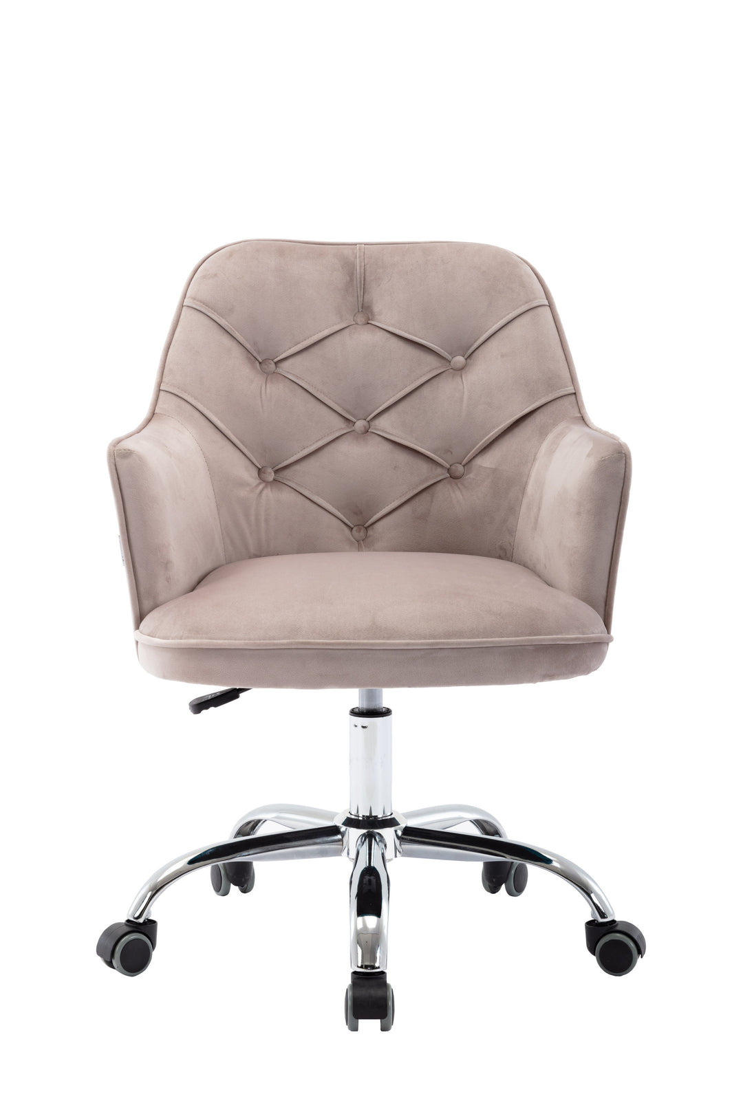 COOLMORE Velvet Swivel Shell Chair for Living Room, Modern Leisure Arm Chair ,Office chair  Grey