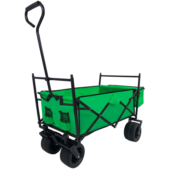 Outdoor Garden Park Utility kids wagon portable beach trolley cart camping foldable folding wagon