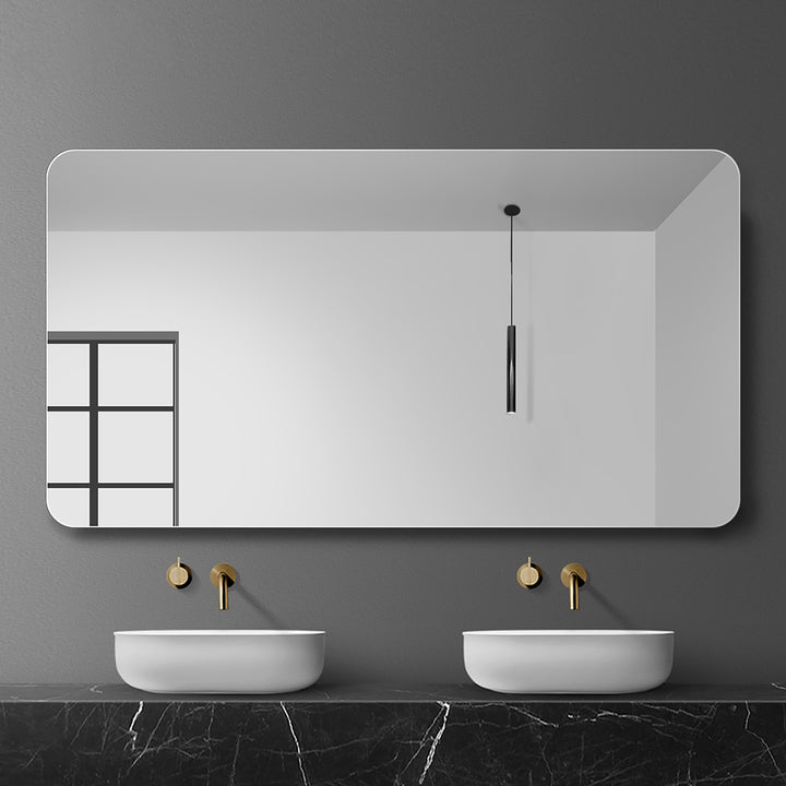 Bathroom Vanity Mirror , Wall-Mounted Mirror for Bathroom Anti-Fog Waterproof