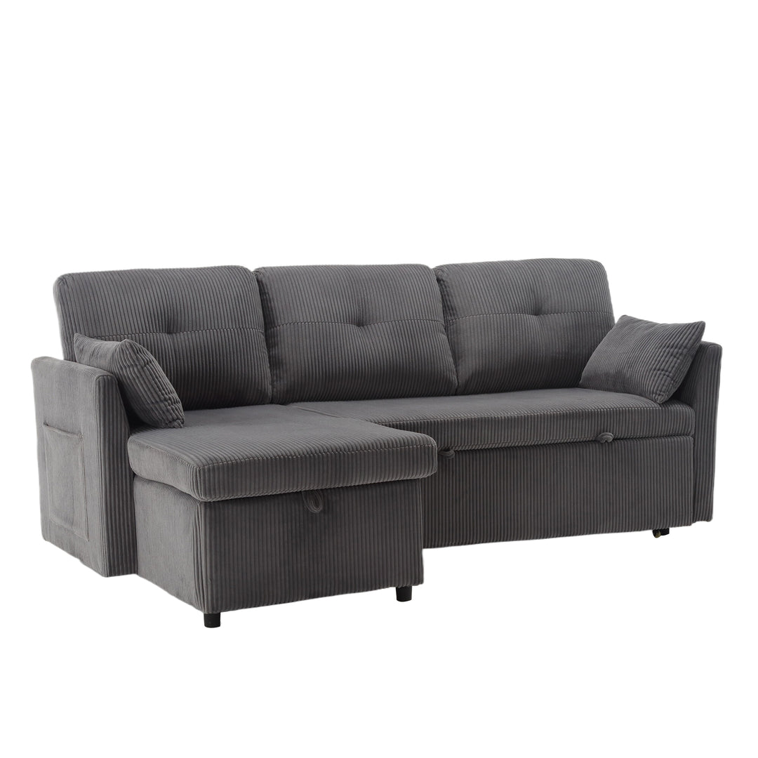 UNITED Modular Sectional Sofa L Shaped Modular Couch with Reversible Chaise Modular Sofa Sectional Couch with Storage Seats