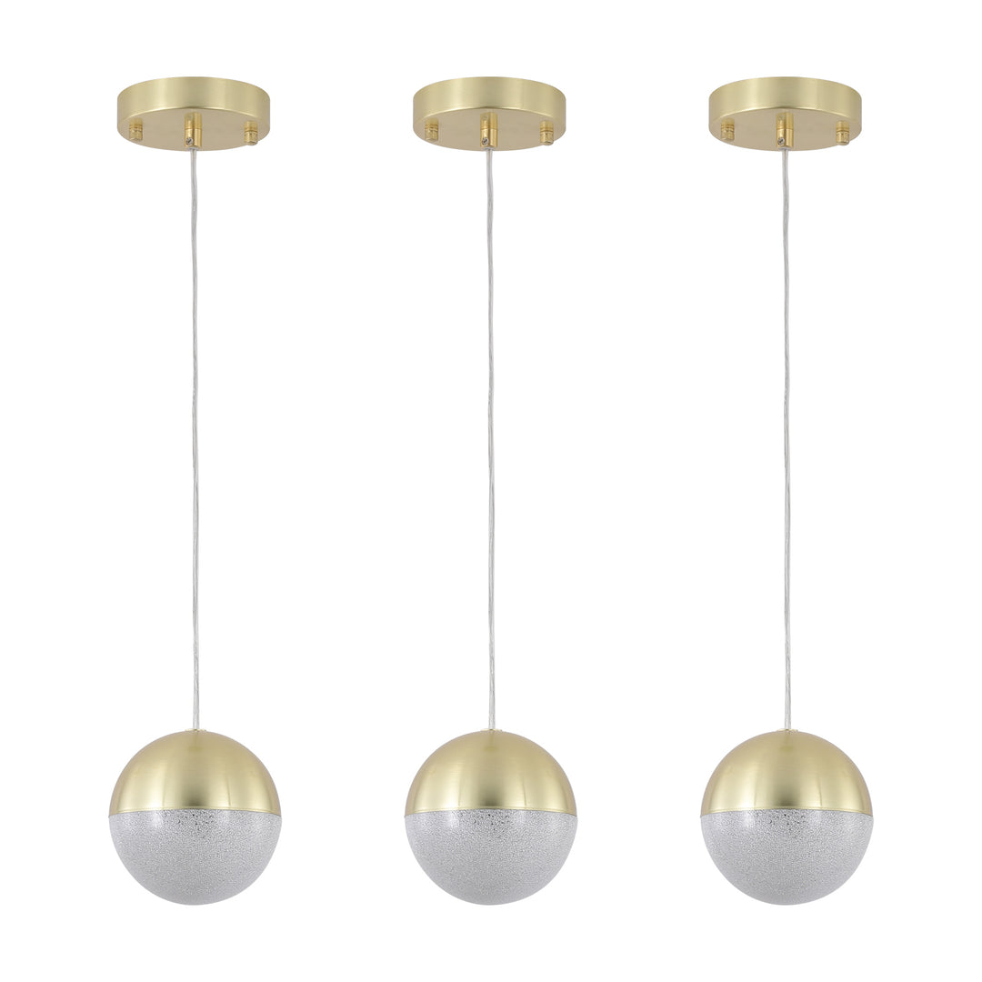 Pendant Light with Dimmable LED(set of 3)