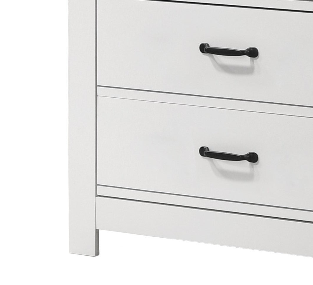 Cassini 31" White 5-Drawer Chest