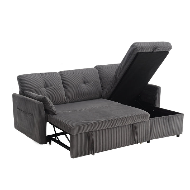 UNITED Modular Sectional Sofa L Shaped Modular Couch with Reversible Chaise Modular Sofa Sectional Couch with Storage Seats