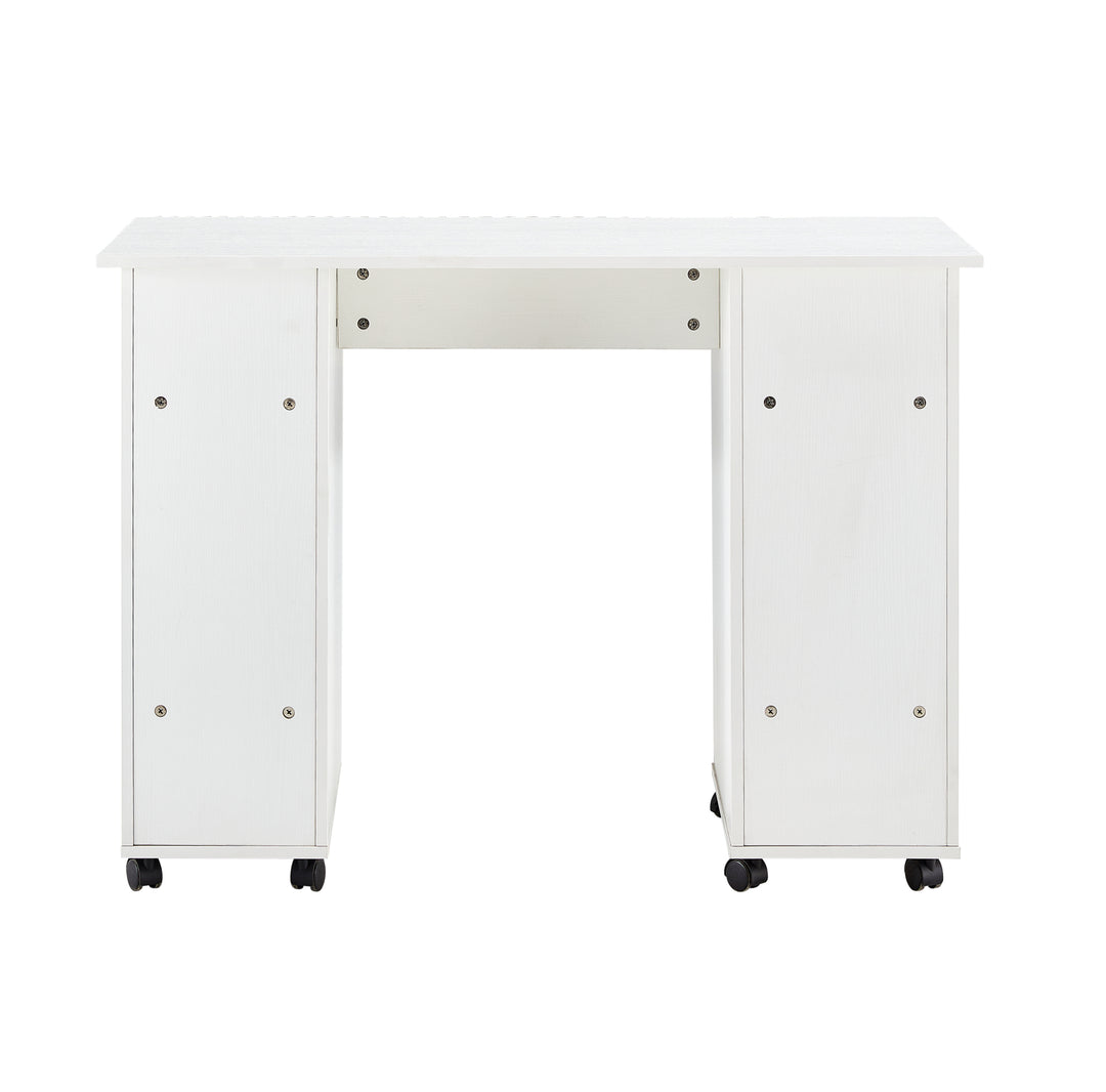 Home Office Computer Desk Table with Drawers White 41.73‘’L 17.72\'\'W 31.5\'\'H