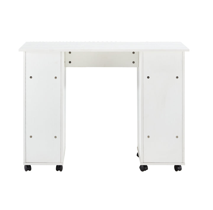 Home Office Computer Desk Table with Drawers White 41.73‘’L 17.72\'\'W 31.5\'\'H