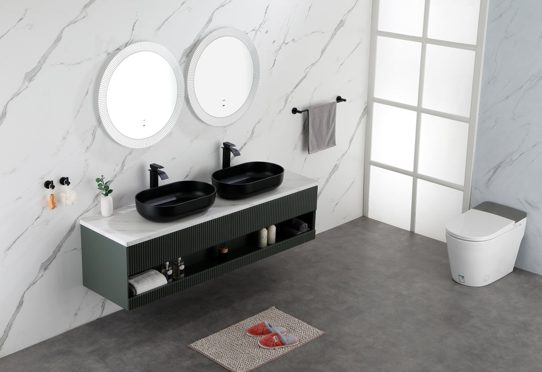 24*14*5.5  Matte Shell  Bathroom Sink